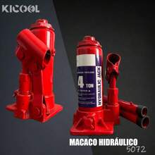 Macaco Hidráulico Garrafa 4 Toneladas Kicool 5072 - Tamanho Único - Visão 2
