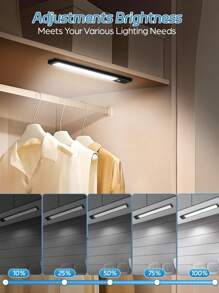 Rectangle Soft Light Sensor Lamp, Wall Shaped Light, Interior Decoration Lamp, LED Light, Multi-Color Sensor Light, Strip Light, Cabinet Light, Sensor Light, LED Sensor Light, Motion Sensor Light