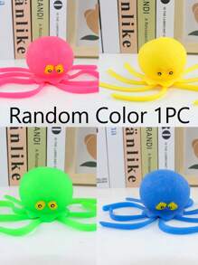 吸盘章鱼捏捏趣味玩具沐浴夏日章鱼吸盘减压排气。章鱼水球，橡胶沐浴玩具，耐磨，感官压力缓解泳池漂浮玩具可爱袋装填充物泳池玩具橡胶沐浴玩具，章鱼泳池潜水玩具。