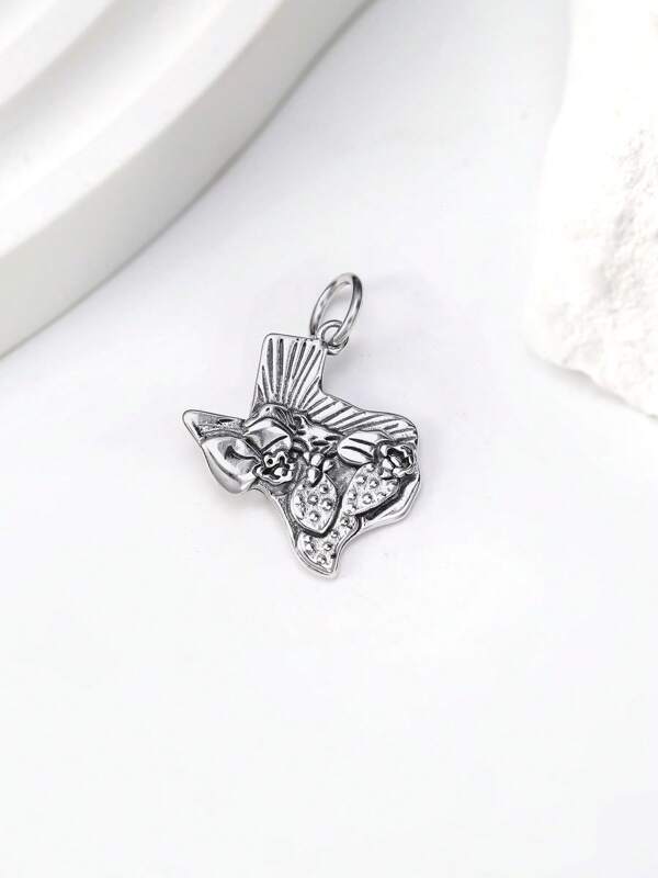 1 pieza de elegante y distintivo colgante de plata de ley 925 con diseño de colibrí, un artículo de joyería delicada ideal como regalo tanto para mujeres como para hombres