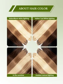 8d 微链接发 真人发 微珠接发 直发 真人发 灰金色 挑染 漂白金色 50 股 纳米环 隐形迷你硅胶珠 微链接发