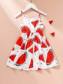 Girls Sleeveless White Dress With Simple Sketch Prints, New Casual Fashion Style Spring/Summer Girls Dress For Young Girl Outdoor Sports & Recreation - White - View 5