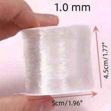 0.5-1.5mm Elastic Cord String Transparent Elastic Thread For Jewelry Making Diy Bracelet Necklace Beaded Accessories