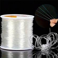 0.5-1.5mm Elastic Cord String Transparent Elastic Thread For Jewelry Making Diy Bracelet Necklace Beaded Accessories
