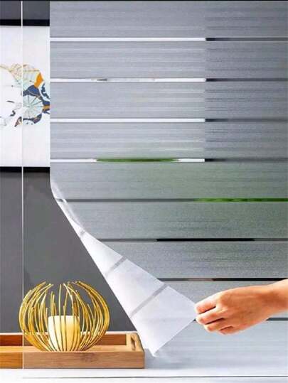 1 Roll Frosted Window Film Static Cling Privacy - Anti-UV 99%, Thermal Insulation, Anti-Scratch Matte Finish For Modern Glass Doors, Office Partitions, Home Bathroom Windows