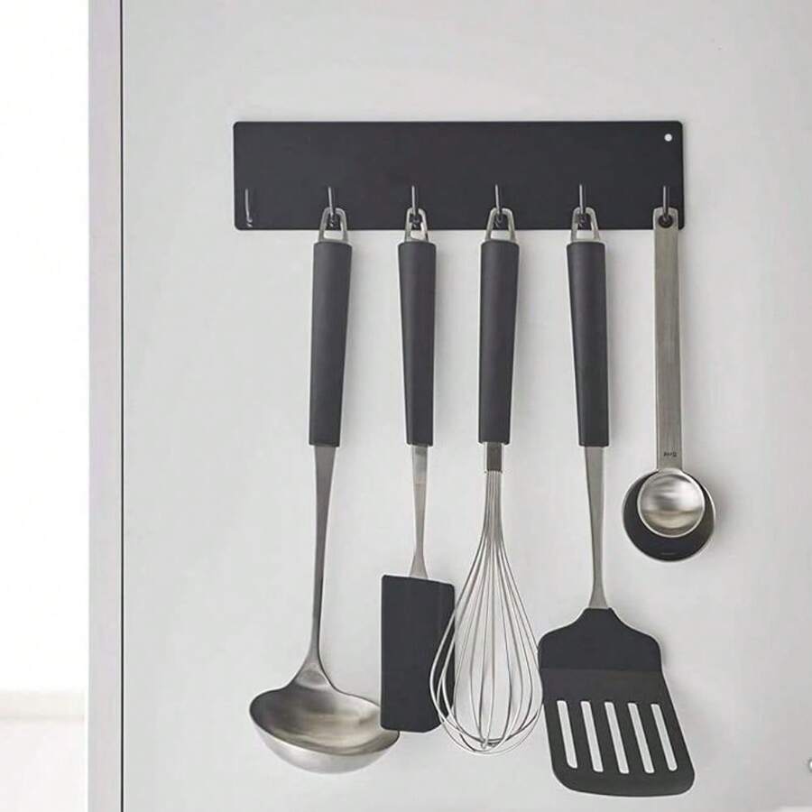 1 Giá treo chìa khóa từ tính, Đồ sắp xếp lối vào có keo dán chắc chắn, Không cần khoan, Móc treo đồ liền mạch - Nhiều màu - Xem 1