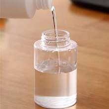 Ahania Acetone Holder 100ml/150ml Transparent Push Down Pump Bottle Makeup Remover Refillable Reusable - Nhiều màu - Xem 4