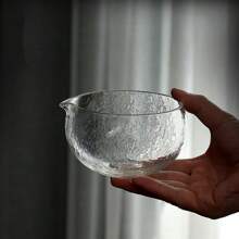 1PC (400ml/13.5oz) Modern High-Quality Glass Hammer Grain Transparent Matcha Bowl, Matcha Bowl, Tea Distribution Bowl, Fair Bowl, Glass Bowl, Cold Brewing Tea Bowl, Tea Bowl, Resistant To High Temperature Difference, Easy To Clean, Handmade, Japanese Matcha Green Tea Ceremony Tea Bowl, Thickened Dry Brewing Bowl, Large Glass Salad Juice Bowl Back To School - Multicolor - View 13