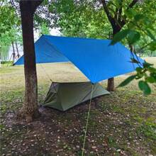Rodless Portable A-Frame Camping Sleeping Bag Tent With Mosquito Net, Ultra-Lightweight Outdoor Gear For Camping, Military Green, Single Person.