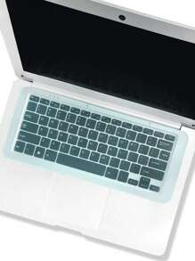 Cubierta de teclado para portátil, protector de teclado de silicona de 12 a 14 pulgadas, piel de teclado a prueba de polvo con diseño de dibujos animados, película de teclado transparente, ajuste universal