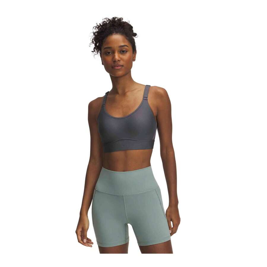 Under Armour Infinity Mid 2.0 女士胸罩（灰色）✅ 24/72 小時內送達西班牙（大陸）