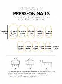 24Pcs Hibiscus Flowers Press On Nails Medium Square Shaped Fake Nails With Black French Tip Design False Nails Full Cover Nude Pink Sticks On Nails Glossy Glue On Nails For Women Manicure Nail Decor