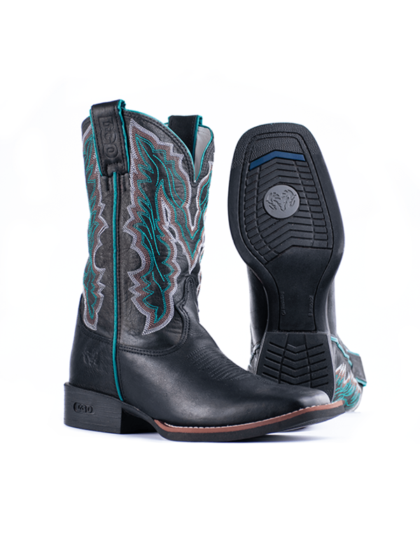 DGO Bota DGO Texana Bico Quadrado 12DB Variações Premium