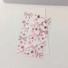 0.5-1 Pc Butterfly Jewelry Sticker, Diamond Crystal Makeup Face Eye Decor Nail Art Sticker