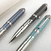 扭转金属圆珠笔，高级成人办公圆珠笔可伸缩旋转金属滚珠笔 - 308148 - 查看 4