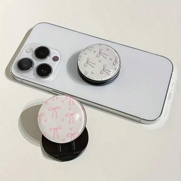 Butterfly Design 3D Phone Holder, Silicone Pull-Out Foldable Stand, Telescopic Phone Mount, Battery Not Included