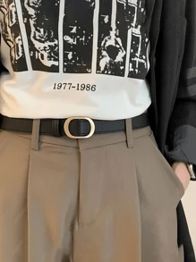 3 Stück/2 Stück/1 Stück nicht perforierter Damengürtel aus PU, Damen Jeans Retro einfacher Freizeitgürtel, geeignet für alle Jahreszeiten, für täglichen Gebrauch und Sommer, Schule geeignet