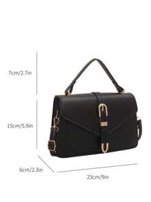 Square Bag, Women's Bag, High-Quality Crossbody Bag, 2025 Fashionable And Simple Small Square Bag, Shoulder Small Bag - Black - View 3