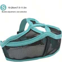 Muselière pour chien, muselières souples en maille pour chiens petits, moyens et grands, chihuahua, caniche, husky, labrador retriever. Garde-bouche de chien respirant pour la morsure, la mastication et la toilettage
