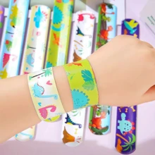 5/10/20 Stücke Dinosaurier Armband - bunte Armbänder für junge Leute, geeignet für Partys, Klassenraum-Belohnungen und Geburtstagsgeschenke