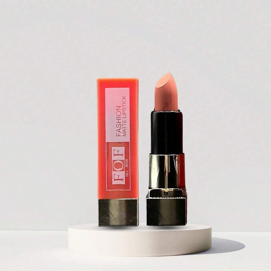 Ocho colores, portátil, práctico, textura mate, kit de lápiz labial de tamaño pequeño de larga duración que no se desvanece para maquillaje para uso diario