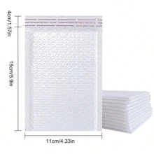 30 unidades de envelopes de plástico bolha, envelopes de plástico bolha expressos, sacos de embalagem com almofada de plástico bolha, sacos de embalagem de correio, sacos de envelope de espuma, sacos de embalagem para presente, dia das mães