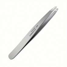 1 Piece Of Precision Stainless Steel Tweezers - Easy To Remove Facial And Inward Hair - Portable Beauty Tool - Silvery - View 9