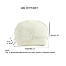 1PC KT Cat, Melody, Multifunctional Cosmetic Organizer, Cosmetic Bag, Makeup Organizer, Portable Toiletry Bag, Skincare Pouch, Large Capacity Makeup Bag, Cute Handbag Wallet Pouch Case, Travel Makeup Bag