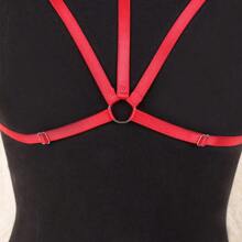 1pc Elastic Camisole Strap, Women's Elastic Strap, Elastic Chest Strap, High Quality Elastic Chest Strap, Tie-Up Bra Strap - Multicolor - View 7