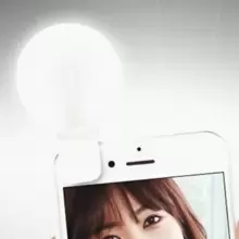 Portable Rechargeable USB Camera Clip Photography Video Mobile Phone LED Ring Selfie Light,Camera Light
