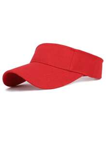 1pc Kids' Sunshade Cap, Summer Outdoor Sports Sun Protection Visor Hat, Assorted Colors