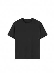 3pcs/Set Boys Teen Casual Print Round Neck Short Sleeve T-Shirts, Summer Student Fashion Tops - Multi Colors, Wear Our Comfortable And Stylish Children's T-Shirts To Explore The World! - Grey - View 7