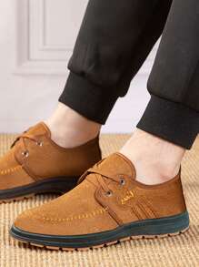 Men's Shoes, Casual Cloth Shoes, Comfortable Soft Soled Walking Shoes, Breathable Middle-Aged And Elderly Cloth Shoes, Men's Casual Work Shoes