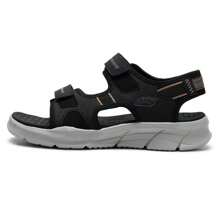 Skechers صنادل رياضية كاجوال للرجال، خفيفة الوزن وراحة الارتداء, صنادل / أحذية مريحة 237286-BLK
