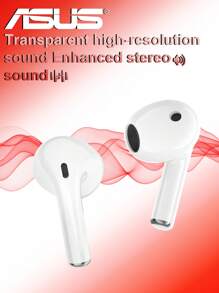 ASUS ASUS Wireless Headset Connection With Charging Compartment, Touch Operation Adjustment, Multi-Function, Long Battery Life, Suitable For Game Calls