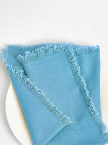 1PC Embroidered Personalized Linen Napkins Linen Dinner Napkins With Fringe Edge, Napkins Cloth Washable Perfect For Spring Holidays, Easter Day,Mother's Day Gifts - Multicolor - View 11