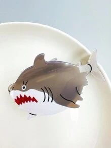 1pc Ocean Theme Cute Acetate Hair Claw Clip, Colorful Ocean Patchwork Acetate Large Hair Claw For Women With Thick Hair, Summer Style