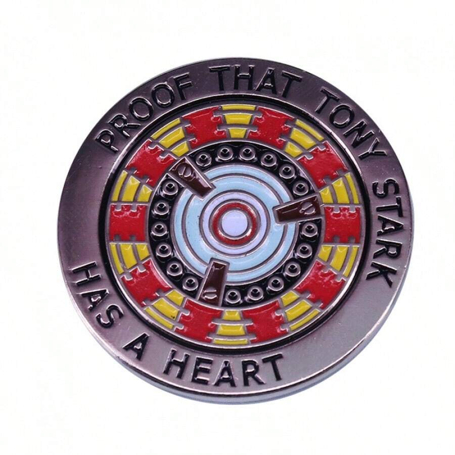 Arc Reactor Badge - Silver - View 1