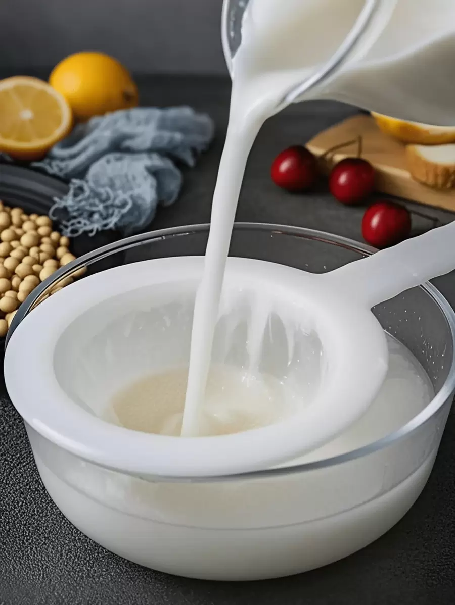 1pc 200 Mesh Reusable Fine Mesh Strainer - Unbleached Nylon Gauze Kitchen Filter, Suitable For Almond Milk, Soy Milk, Coffee, Yogurt, Juice, Tea, Honey Filtration - Perfect For Home Cooking, Camping And Coffee Lovers, Multi-Functional Filter, Soy Milk Strainer, Juice Filter, Food Strainer