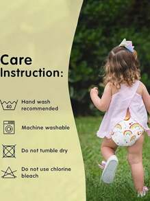 3 piezas/2 piezas/1 pieza Pantalones de entrenamiento para ir al baño suaves - Reutilizables, 6 capas absorbentes y transpirables, perfectos para todas las estaciones, pantalones de entrenamiento para bebés, bolsillos de pañal lavables, pantalones de pañal de aprendizaje para bebés, pantalones de pañal de tela para bebés, bolsillos de pañal transpirables, adecuados para niños y niñas
