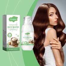 Hoegoa Herbal Rice Water Hair Care Spray Scalp Repairing & Nourishing Dry Manic Fluffy Soft Hair Spray