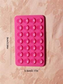 1Pc/2pcs Silicone Suction Silicone Suction Cups Square Phone Case Back Silicone Suction Cups 28pcs Large Suction Silicone Cell Phone Suction Cups Travel Essentials Travel School Back To School School Supplies Holiday Camping Holiday Essentials Vacation Accessories Mini Summer Compatible With IPhone, Android Phone, Gift For Birthday, Family, Friends Phone Holder, Phone Stand, Phone Accessories - Multicolor - View 4