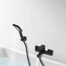 HaroldDol Grifos para bañera - Negro - Ver 2