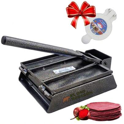 PRENSA MÁQUINA PARA TORTILLAS DE MAÍZ HARINA 20 CM USO RUDO REGALO A ELEGIR