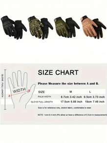 Kids' Cycling Tactical Gloves Boys' Sport Climbing Fishing Gloves Non-Slip Full Finger Gloves Student Special Forces Gloves - Multicolor - View 12