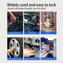 High Strength LOOLIFL 10ml Thread Locking Adhesive -243/271 Thread Locking Agent, High Temperature Resistance, Vibration Resistance, Detachable - Multicolor - View 5