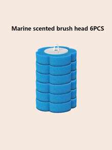 带替换头的一次性马桶刷，浴室清洁全套，壁挂式设计