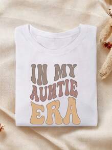 In My Auntie Era Shirt, Auntie Shirt, Aunt Shirt, Gift For Aunts, Favorite Aunt Shirt, Aunt Gift From Niece, Cool Aunt Shirt SSN-1120