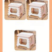 1pc Outdoor Folding Stools Plastic Stools Outdoor Portable Folding Chairs For Adults Folding Steps Compact Plastic Folding Step Stools For Picnic Stools For Fishing Stools For Bathroom Stools For Kitchen Stools For Storage Easy To Hang And Wash