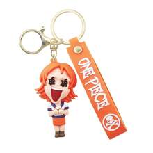 ONE PIECE 44 款海贼王 PVC 玩偶钥匙扣吊坠蒙奇·D·托尼托尼·乔巴索隆可爱包挂配件周边礼物海贼王卡哇伊动漫人物玩偶模型玩具 6-8 厘米/2.36-3.15 英寸 - 彩色 - 查看 21